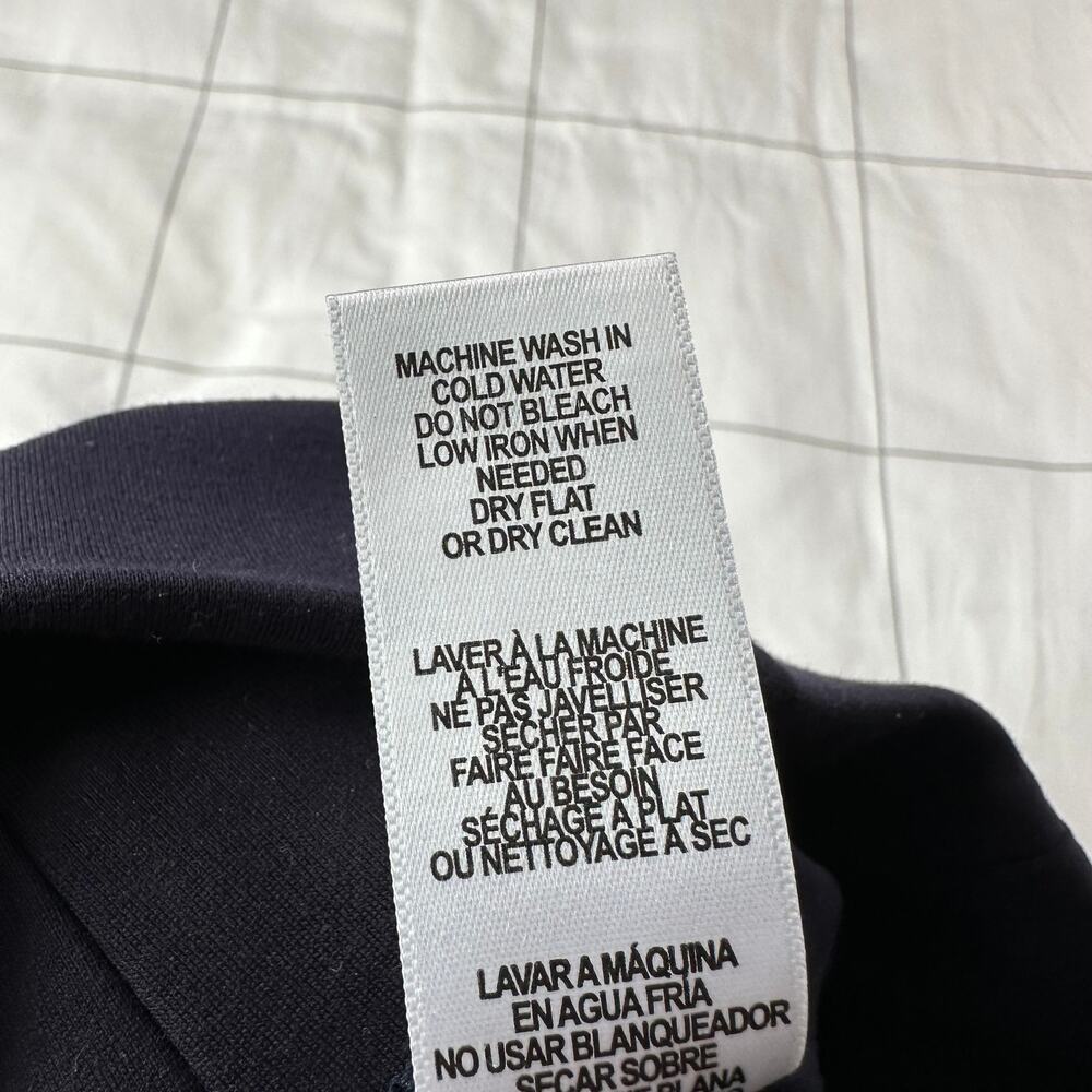 Good American Pants Womens 0 Navy Blue Ponte Knit Boss Stretch High Rise Skinny - Picture 6 of 13